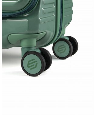 ACE BAGS & LUGGAGE EDGELINK クルーズボックス グリント スーツケース 32/39L 機内持込 フロントオープン 09145 エッジリンク グリーン