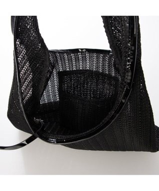 UNBILLION カカトゥ kakatoo / レースメッシュショルダーバッグ ブラック