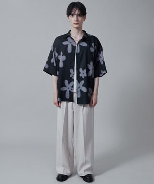 WEGO アムンゼンパターンBIGシャツ（S） 柄1