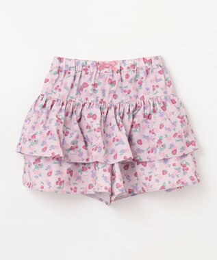 ANY KIDS 【チェリーベリーシリーズ】フルーツ フリル キュロット ピンク系