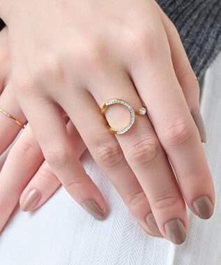 Phoebe 【金属アレルギー対応】カバービジューリング/サージカルステンレス