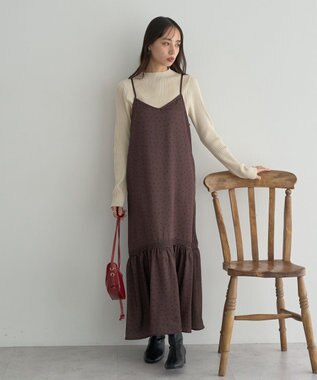 earth music&ecology ハイネックリブニットプルオーバー Ivory