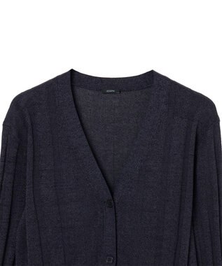 JOSEPH 【WEB&OUTLET限定・洗える】テクスチャードレーヨン　カーディガン Navy