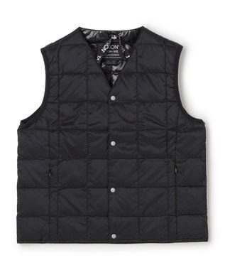 UNFILO 【120-150cm】TAION Vネック ダウンベスト(UNISEX) ブラック