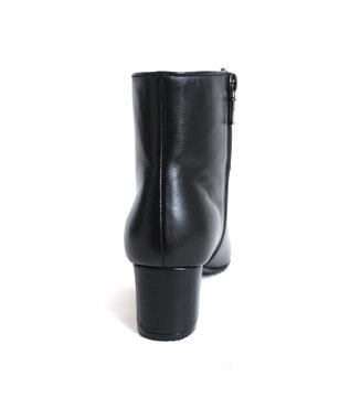 Pointer 本革ショートブーツ ブラック