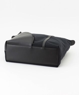 Y'SACCS コットンライクナイロントート Mサイズ ブラック