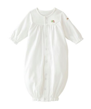 MIKI HOUSE HOT BISCUITS 出産準備セット 通年用(無地) 白