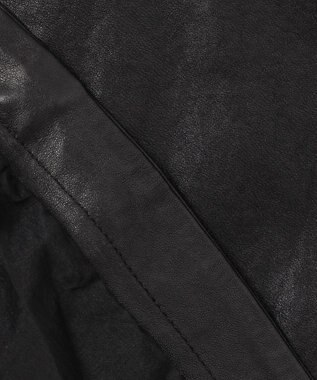 JOSEPH HOMME 新素材【シャツ感覚で羽織れる軽さ】シュリンクエアレザー　ブルゾン ブラック系