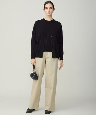 ICB オーガニックコットンツイル カーブパンツ クレイカーキ