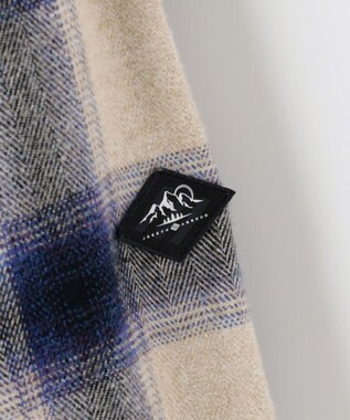 JOSEPH ABBOUD MOUNTAIN 【大人の山シャツ】メランジチェックシャツ アイボリー系4