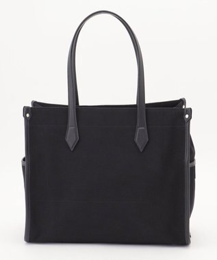 Y'SACCS バインダーキャンバスA4トートバッグ ブラック