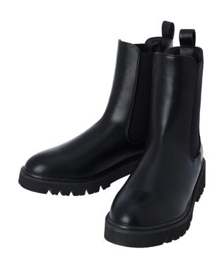 AMERICAN HOLIC 【整履き】サイドゴアチェルシーブーツ Black