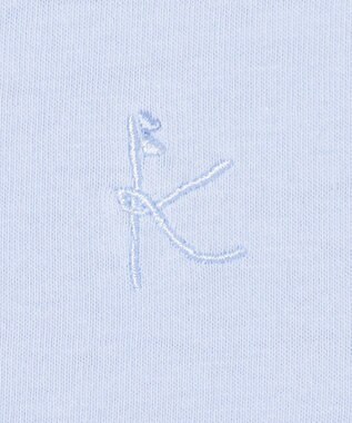 組曲 KIDS 【150-160㎝】ティアードフラワー チュニック サックスブルー