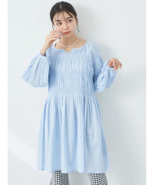 earth music&ecology シャーリングチュニック