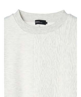 CRAFT STANDARD BOUTIQUE ＪＱカット切り替えプルオーバー2 Oatmeal