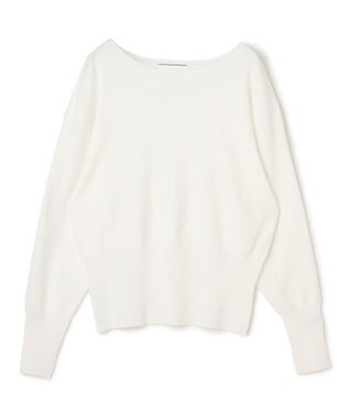 BEIGE， LAURA / ドライタッチ ストレッチニットプルオーバー Ecru