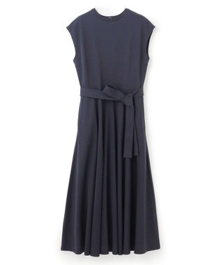 uncrave 【UVケア・接触冷感】ダブルフェイスジャージーワンピース（uncrave STANDARD） ネイビー