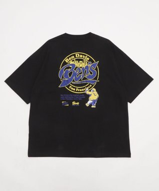 WEGO 【ユニセックス着用ITEM】別注BENDAVISサークルロゴグラフィックT（SS） ブラック