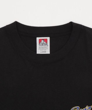 WEGO 【ユニセックス着用ITEM】別注BENDAVISサークルロゴグラフィックT（SS） ブラック