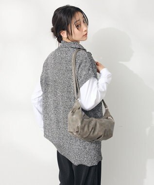 CRAFT STANDARD BOUTIQUE モールニットジップベスト Black