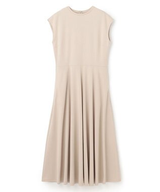 uncrave 【UVケア・接触冷感】ダブルフェイスジャージーワンピース（uncrave STANDARD） ベージュ