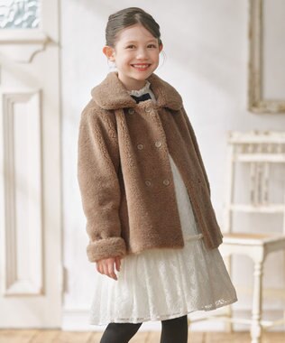 組曲 KIDS 【110-140㎝】スライバー ピーコート