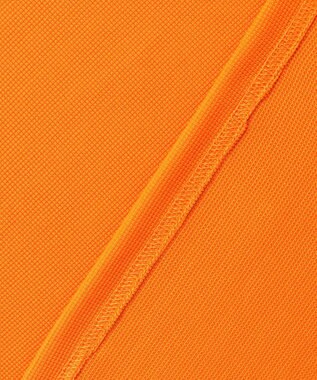 PW CIRCULUS 【MEN】ミニワッフル鹿の子ポロ ゴルフ オレンジ系