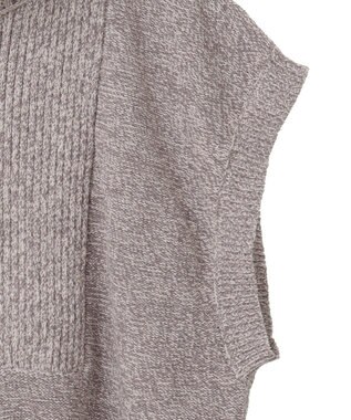 CRAFT STANDARD BOUTIQUE モールニットジップベスト Beige