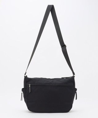 LA BAGAGERIE 【MONICA】サイドジップショルダーバッグ ブラック