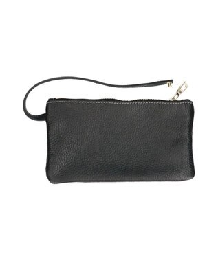 INTER-CHAUSSURES 【ANDREA CARDONE】シュリンクレザートート ブラック