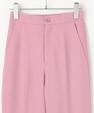 #Newans 【ANSWER for 神戸エレガンス】ウエスト調整可能　センタースリットパンツ ピンク系