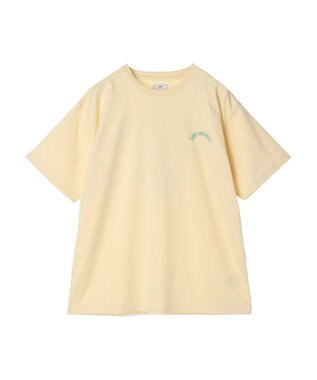 earth music&ecology Ｌｅｅ×ｅ．ｍ．ａ．ｅ　ＢＵＬＬＤＯＧ　ＰＲＩＮＴ　ＴＥＥ Cream