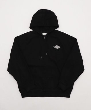 WEGO 【ユニセックス着用ITEM/MLサイズ展開】ワーカーズフードブルゾン ブラック