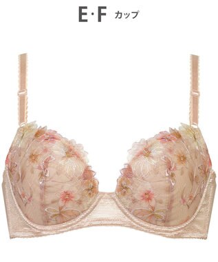 Wing ブラジャー バストとカップのすきまにフィット 自然にボリュームメイク ソフトなつけごこち 【スキマフィットブラ】 ブラ KB2366 ウイング／ワコール ベージュ