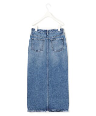 ICB 【洗える】ウォーターリサイクルデニム スカート ブルーデニム系