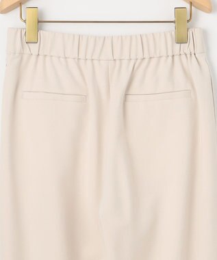 組曲 S 【KUMIKYOKU NAVY】コンフォータブルドレープ ラップパンツ アイボリー系