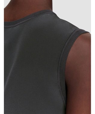 JOSEPH クレープ  ド  ソワ　スリーブレス Slate