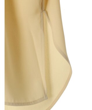 earth music&ecology バックボタンチュニック Yellow