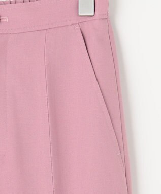 #Newans 【ANSWER for 神戸エレガンス】ウエスト調整可能　センタースリットパンツ ピンク系