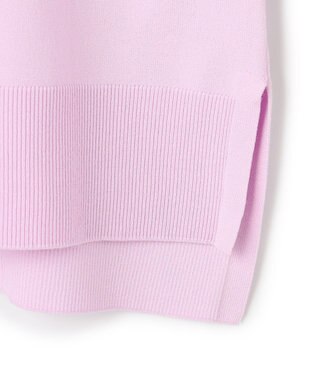 UNFILO マイビューティニット Vネック ライラック