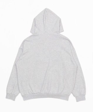 WEGO 【ユニセックス着用ITEM/SMLサイズ展開】グラフィックロゴプルパーカー アッシュグレー