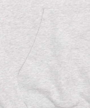 WEGO 【ユニセックス着用ITEM/SMLサイズ展開】グラフィックロゴプルパーカー アッシュグレー