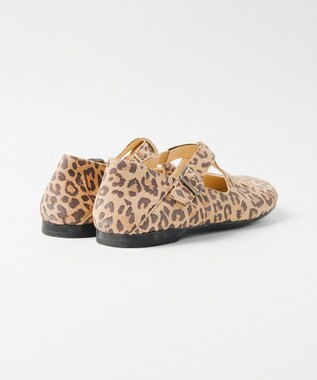 BONTRE 【BONTRE/ボントレ】スエードクロスバブーシュ/50303-VA レオパード