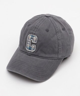 WEGO チェックロゴワンポイントキャップ