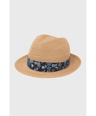 DAKS リバティプリントマニッシュペーパーブレードハット