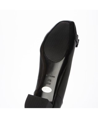 Riz raffinee <Riz raffinee>【3E】バックルリボンモチーフパンプス ブラック