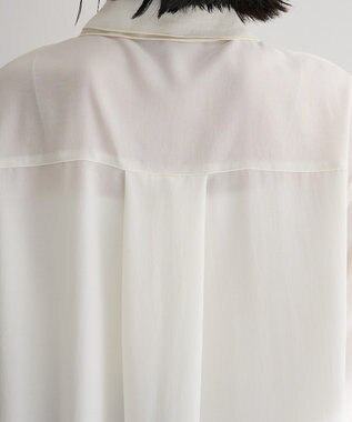 Green Parks レイヤード風ＢＩＧシャツ Off White