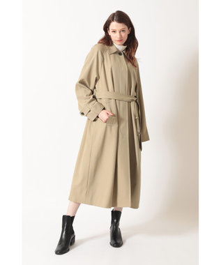 DAKS タータンチェックライニング ドルマンコート