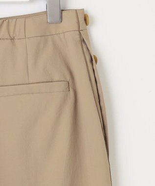 J.PRESS LADIES L 【洗える・イージーケア】ソフトタイプライター セミワイド パンツ ベージュ系