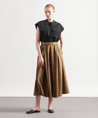 JOSEPH 【洗える】ポプリン　ノースリーブブラウス Black